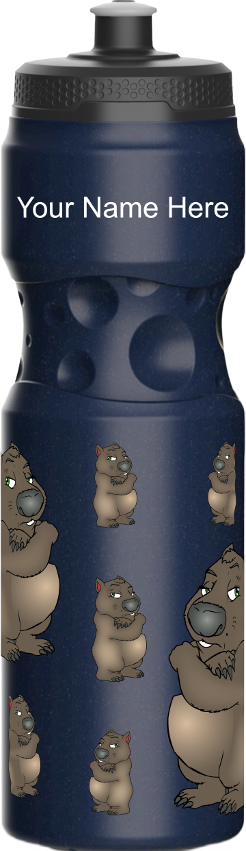 Wally Wombat Drink Water Bottles