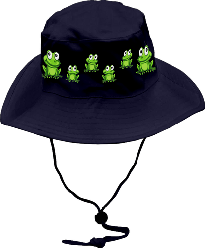 Freaky Frog Wide Brim Hat