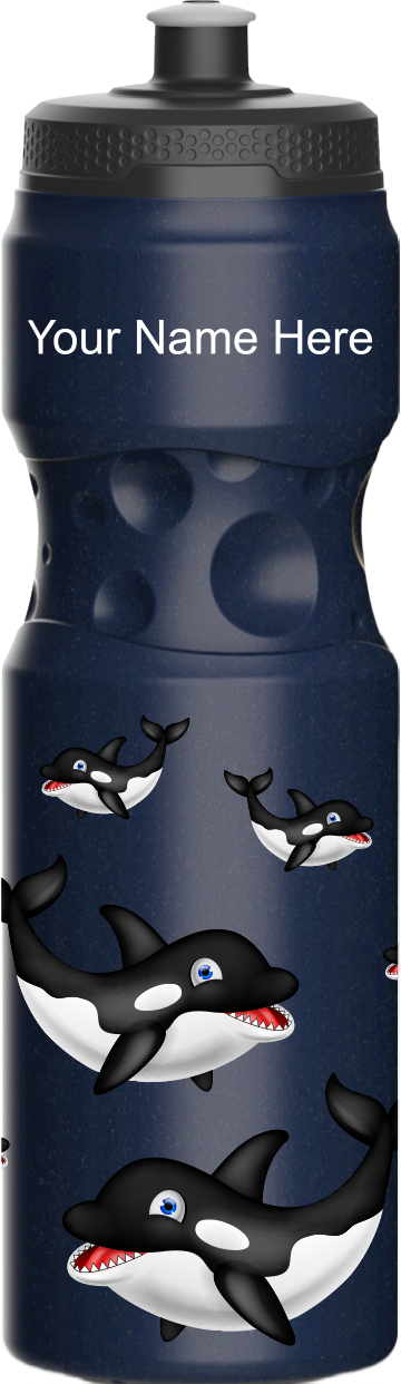 Orca Whale Water Bottle