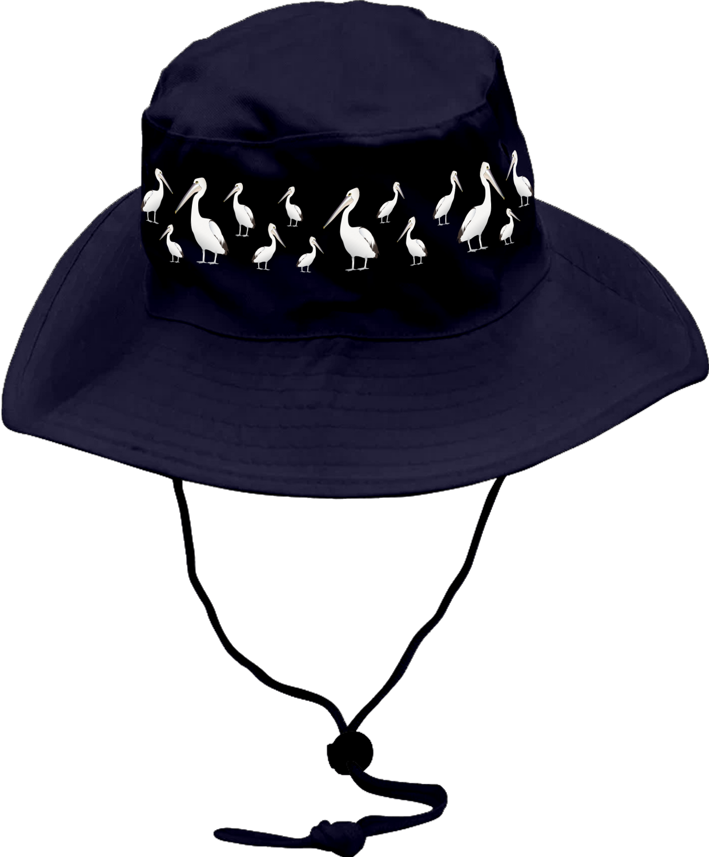 Pesky Pelican Wide Brim Hat