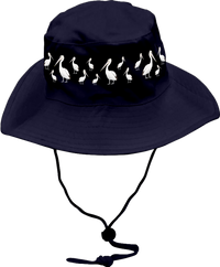Pesky Pelican Wide Brim Hat 10