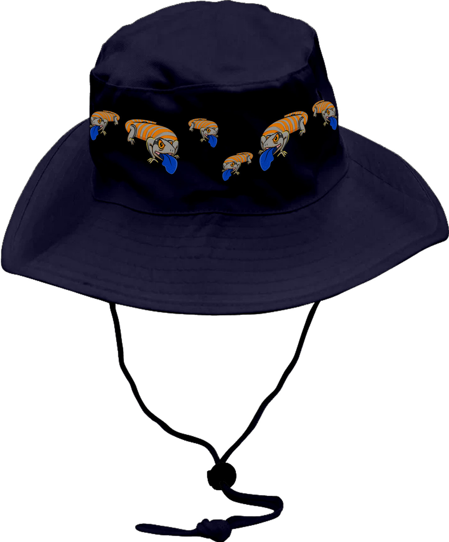 Bluey Lizard Wide Brim Hat
