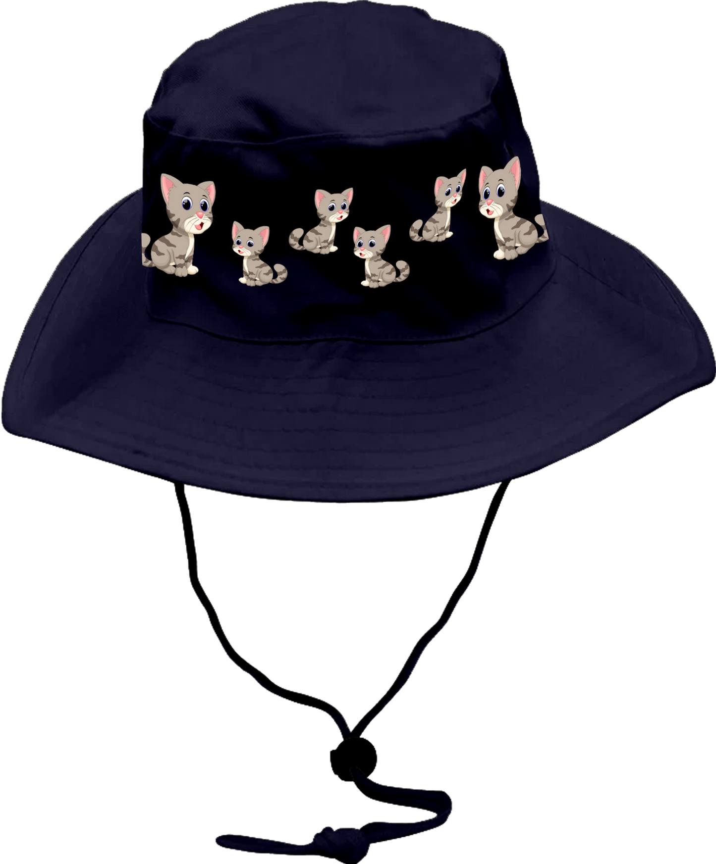 Playful Pussycat Wide Brim Hat