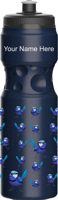 Blue Wren Water Bottle 9