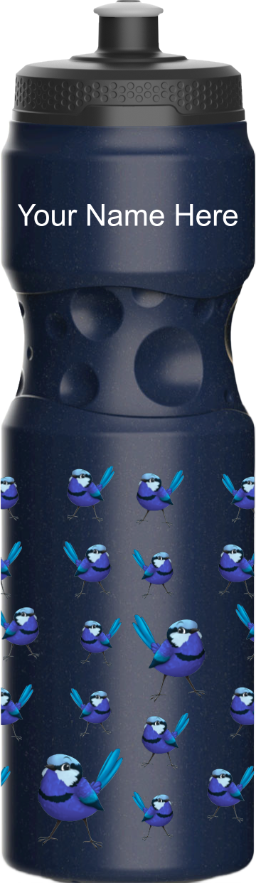 Blue Wren Water Bottle