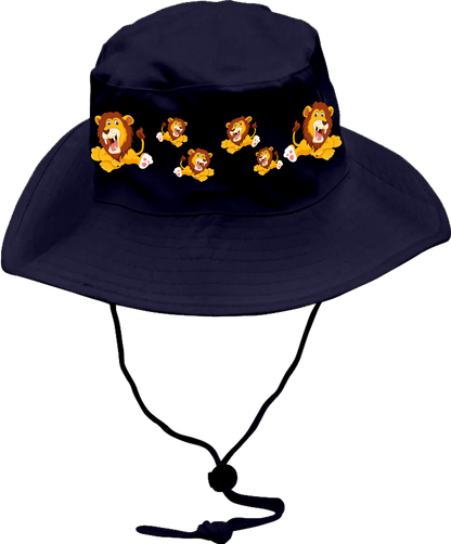 Leo Lion Wide Brim Hat