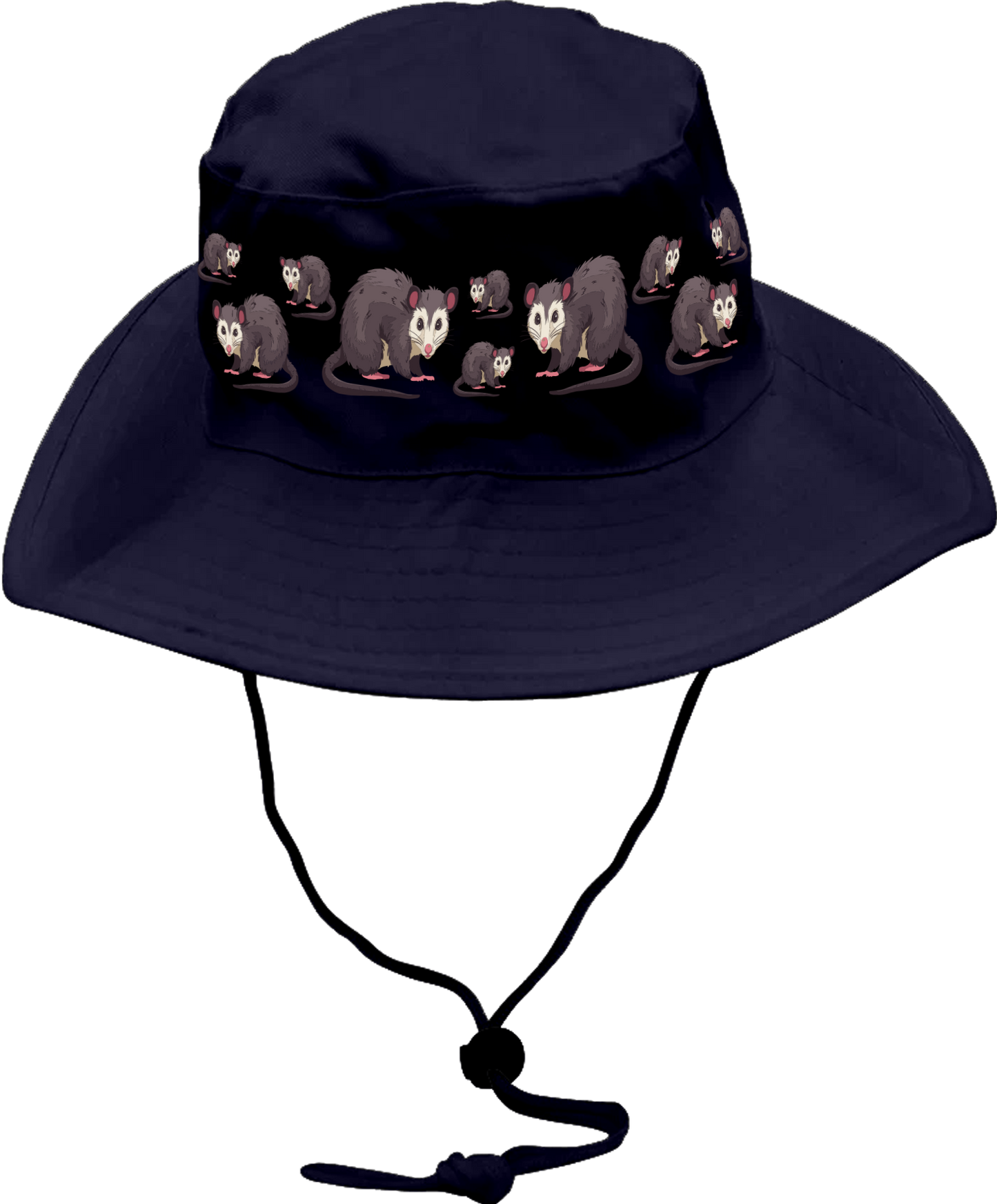 Pesky Possum Wide Brim Hat