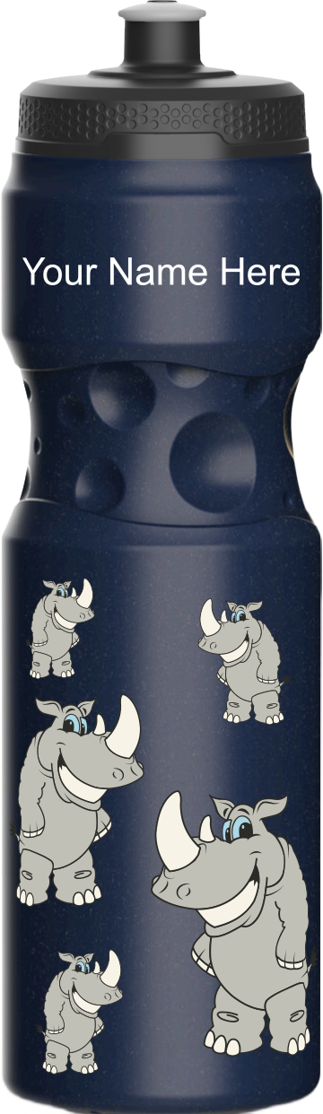 Racy Rhinocerus Water Bottles