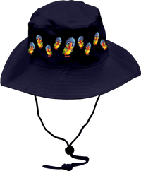 Rainbow Lorikeet  Wide Brim Hat 10