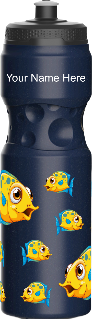 Fish Indigenous Design Water Bottles