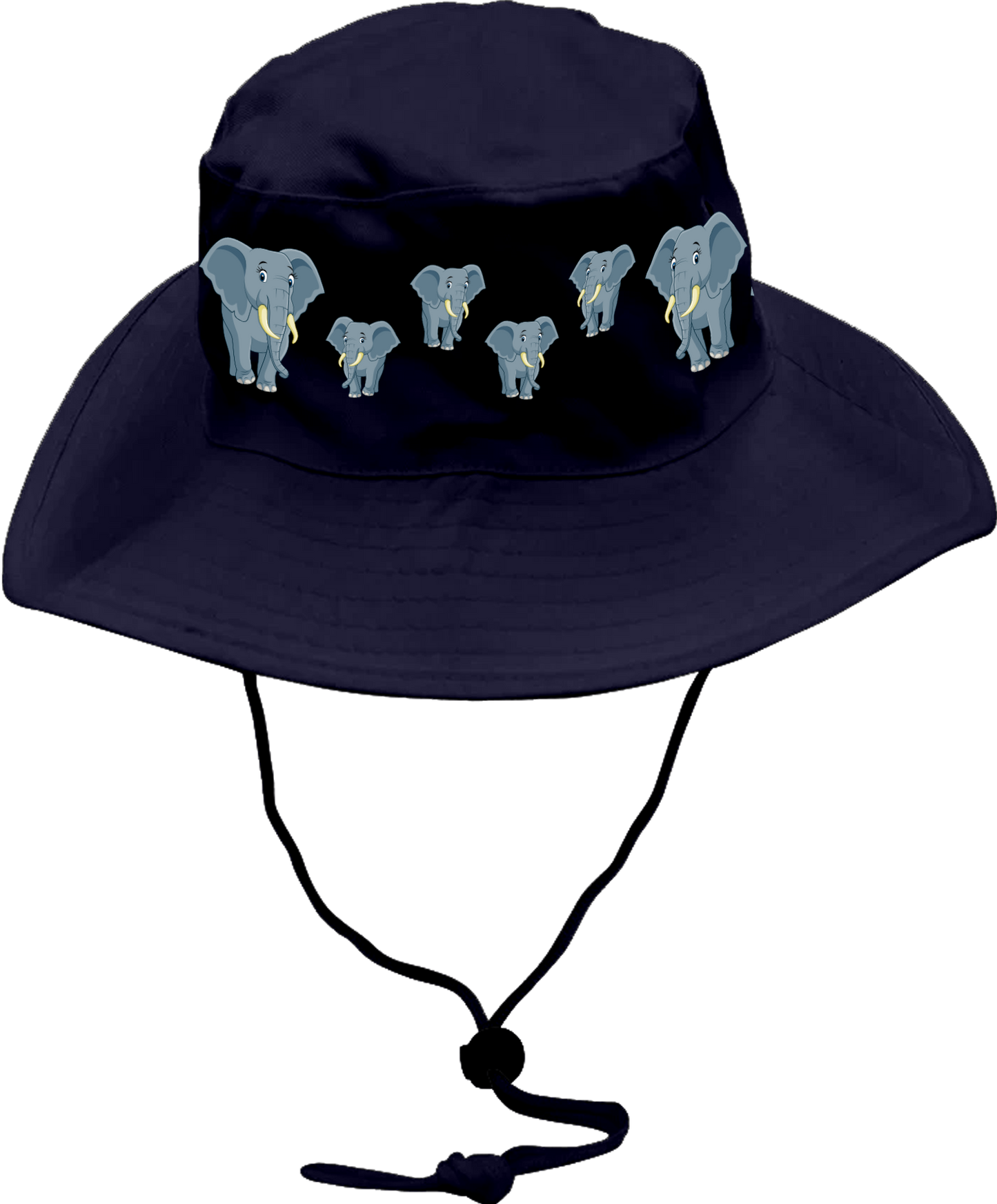 Ellie Elephant Wide Brim Hat