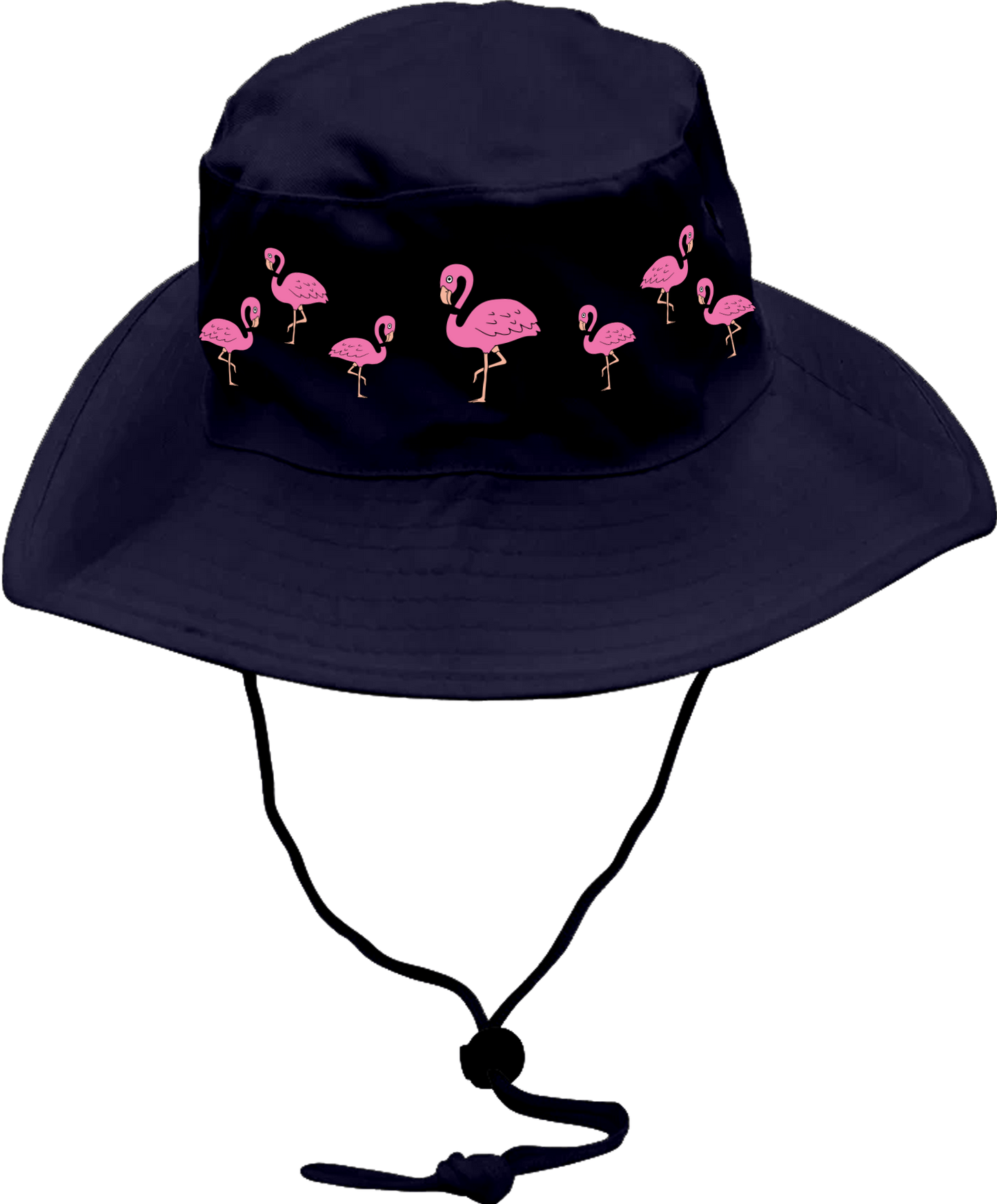 Flamingo Wide Brim Hat