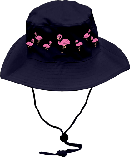 Flamingo Wide Brim Hat