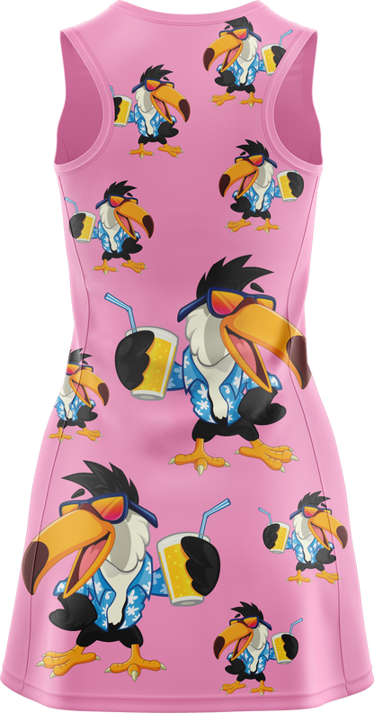 Trendy Toucan Ladies Mini Dress