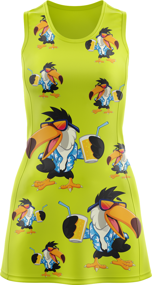 Trendy Toucan Ladies Mini Dress