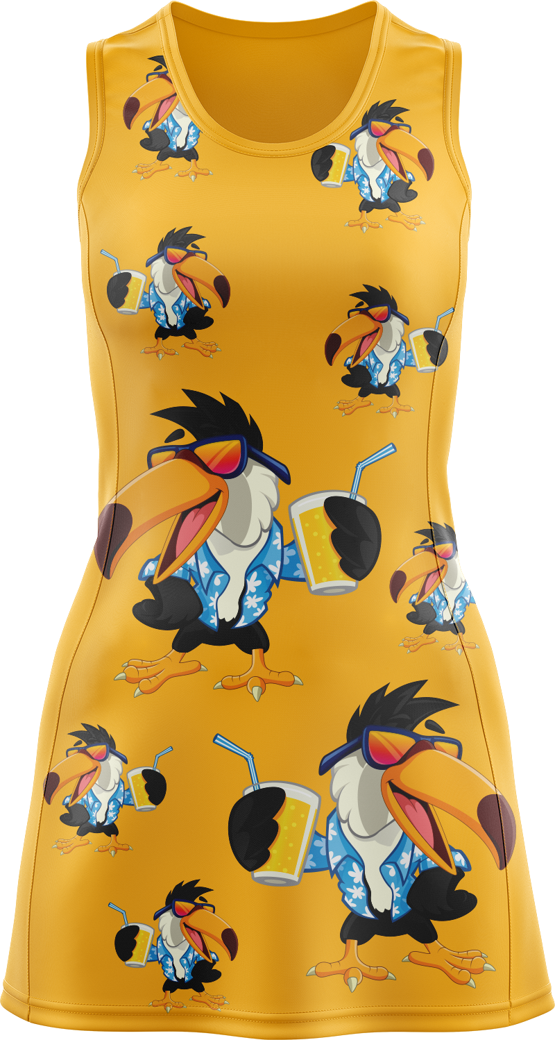 Trendy Toucan Ladies Mini Dress