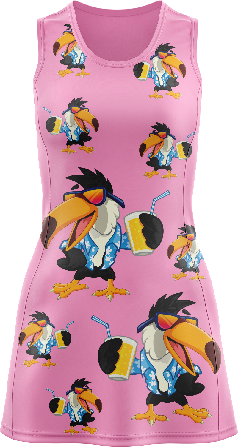 Trendy Toucan Ladies Mini Dress