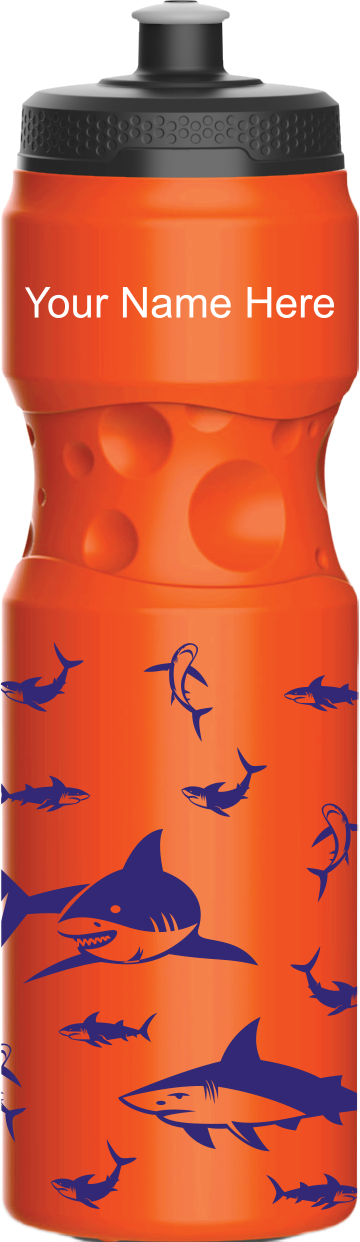 Swim With Sharks Water Bottles