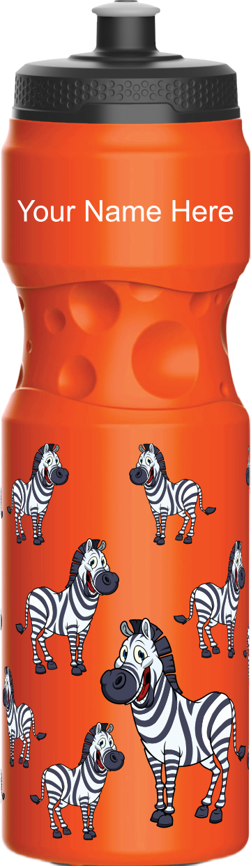 Ziva Zebra Water Bottles
