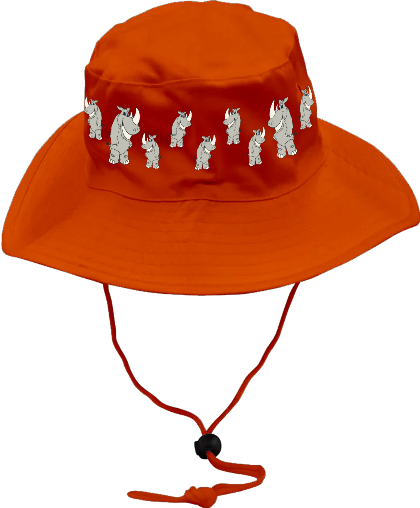Racy Rhino Wide Brim Hat