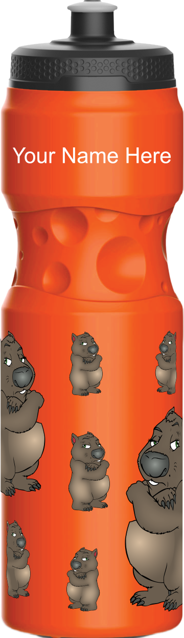 Wally Wombat Drink Water Bottles