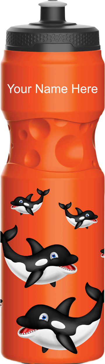 Orca Whale Water Bottle