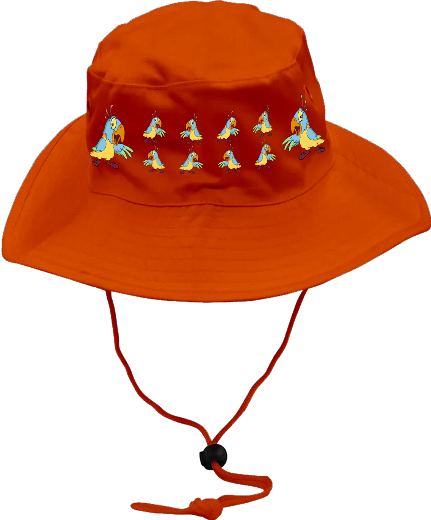 Psycho Parrot Wide Brim Hat