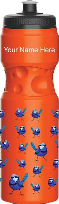 Blue Wren Water Bottle 10