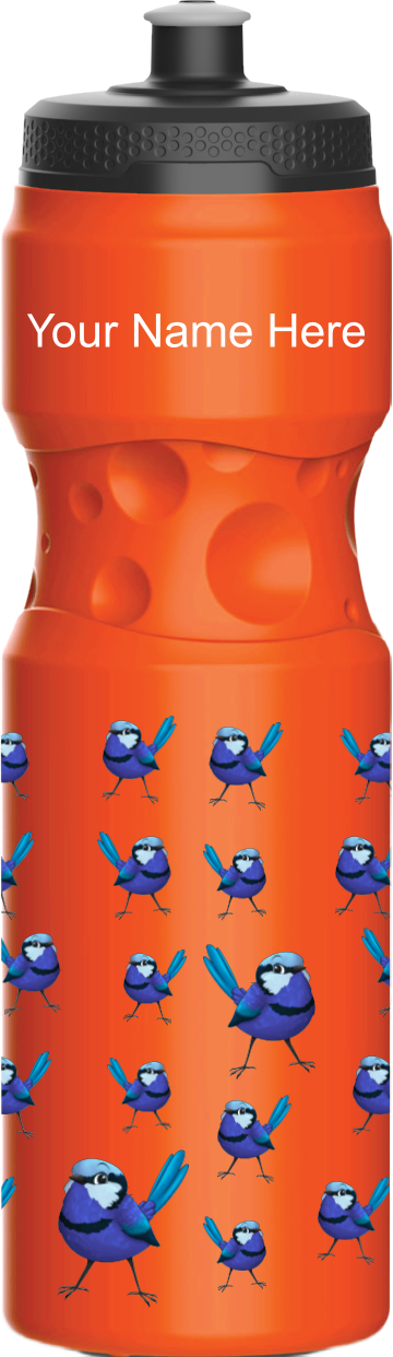 Blue Wren Water Bottle