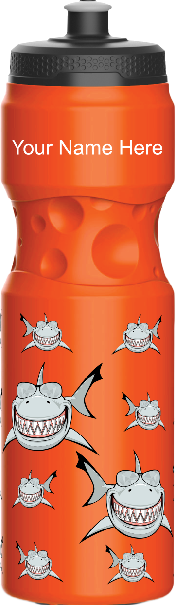 Snazzy Shark Water Bottles
