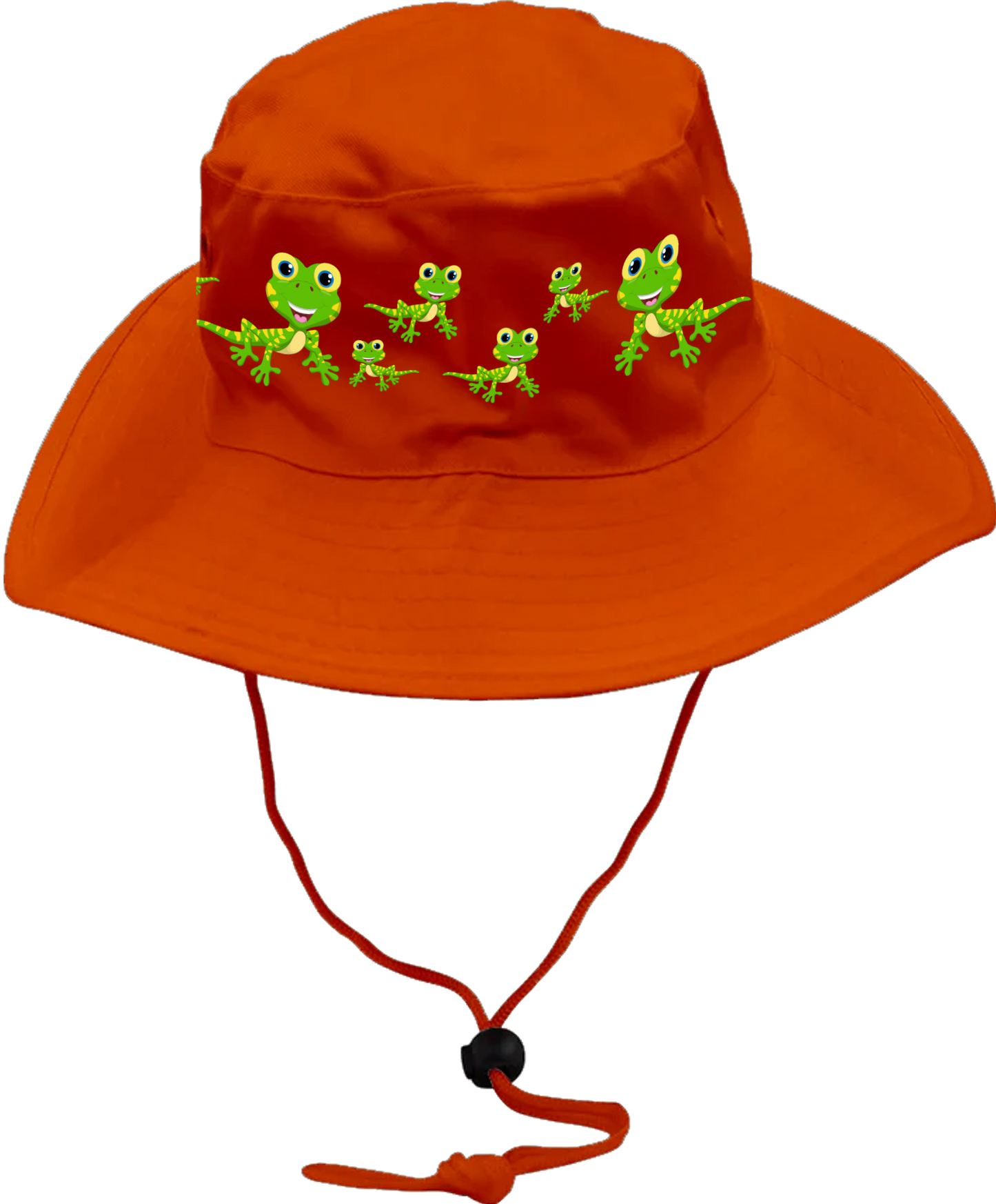 Indigenous Gecko Wide Brim Hat
