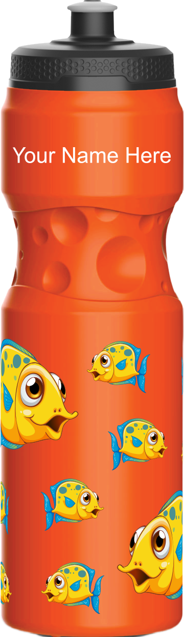 Fish Indigenous Design Water Bottles