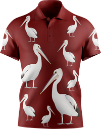 Pesky Pelican Men's Polo 3