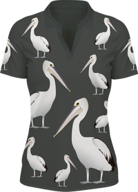 Pesky Pelican Woman's Polo 3