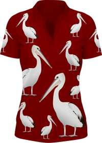 Pesky Pelican Woman's Polo 4