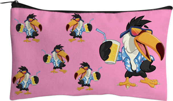 Trendy Toucan Jumbo Pencil Case