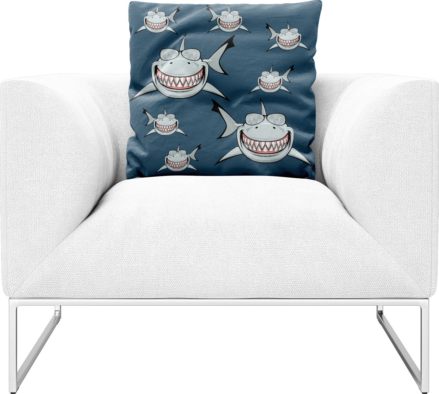 Snazzy Shark Pillows Cushions