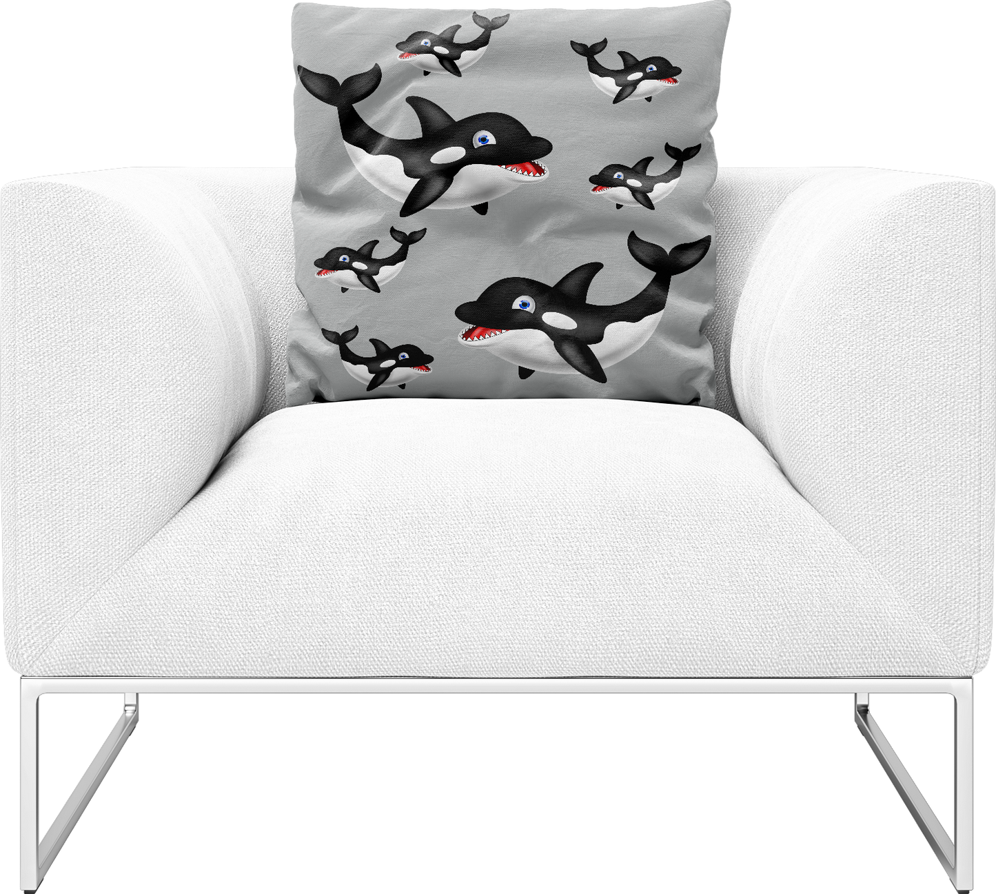 Orca Whale Pillows Cushions