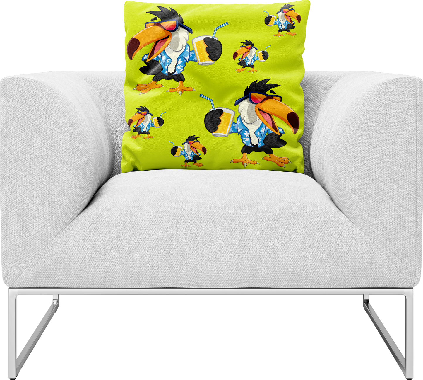 Trendy Toucan Pillows Cushions