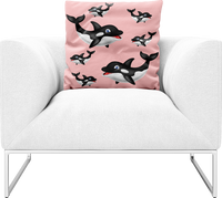 Orca Whale Pillows Cushions 1