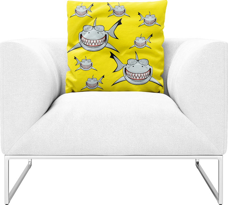 Snazzy Shark Pillows Cushions
