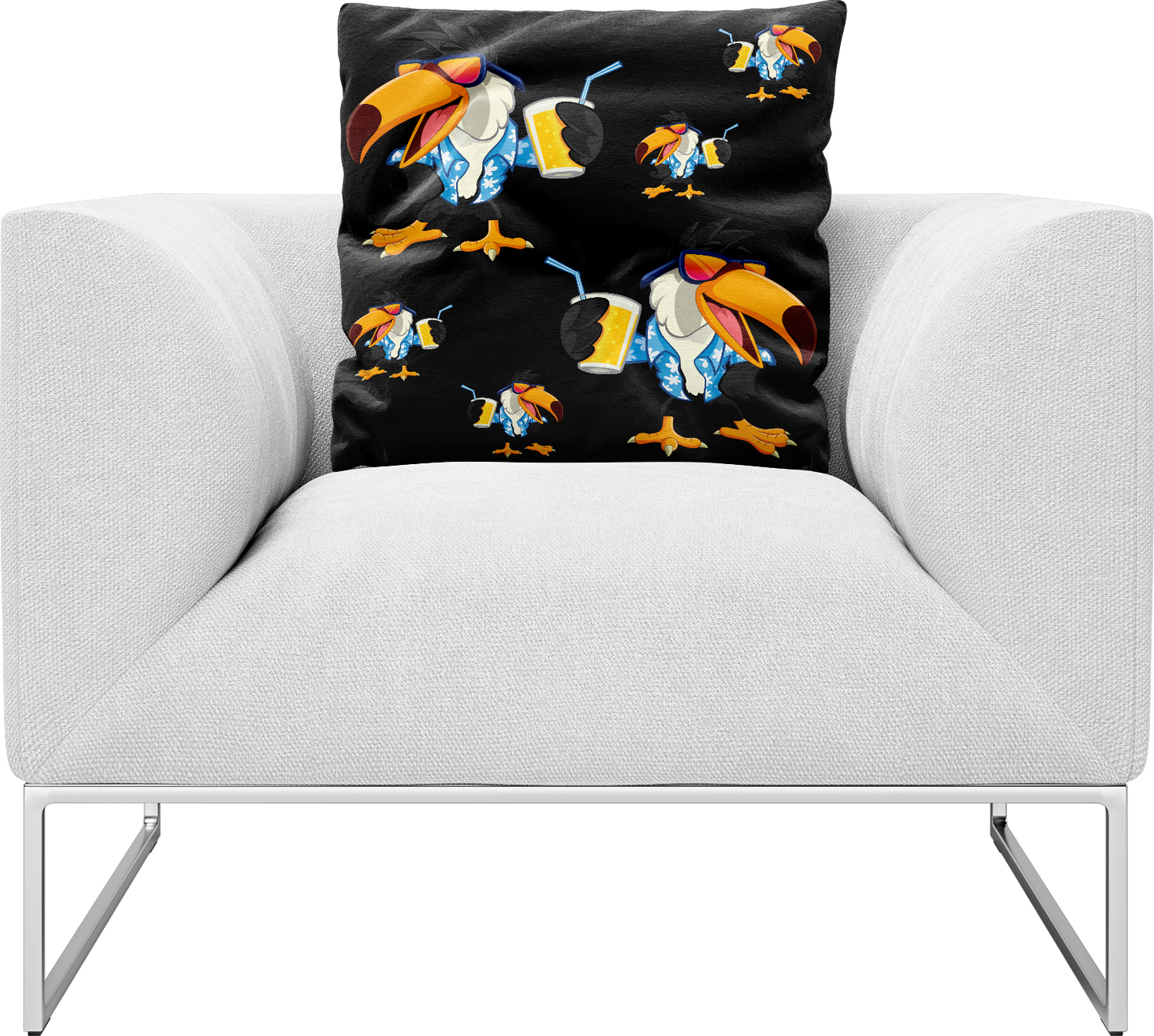 Trendy Toucan Pillows Cushions