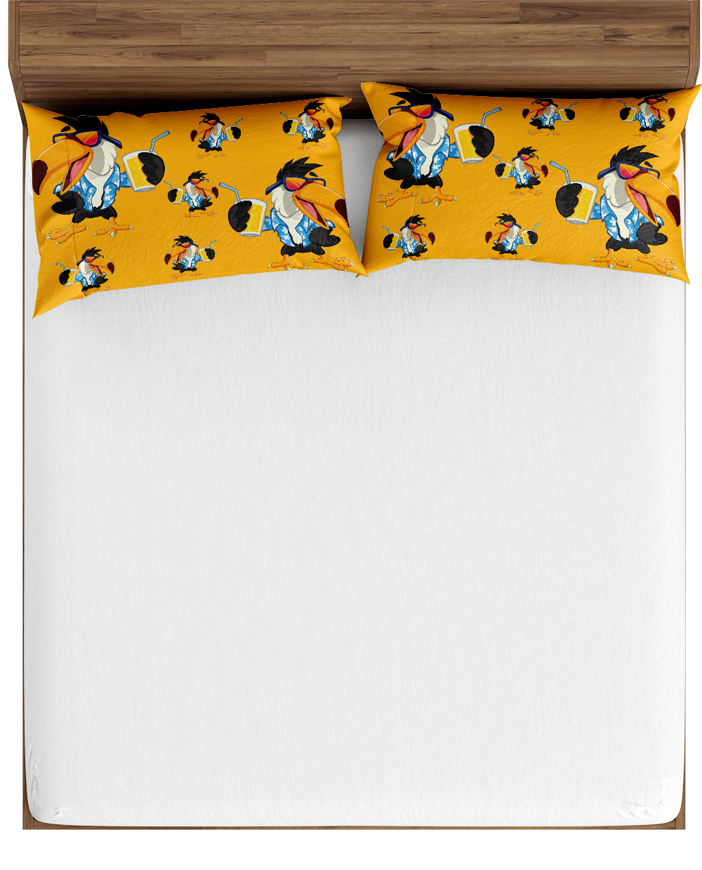 Trendy Toucan Bed Pillows