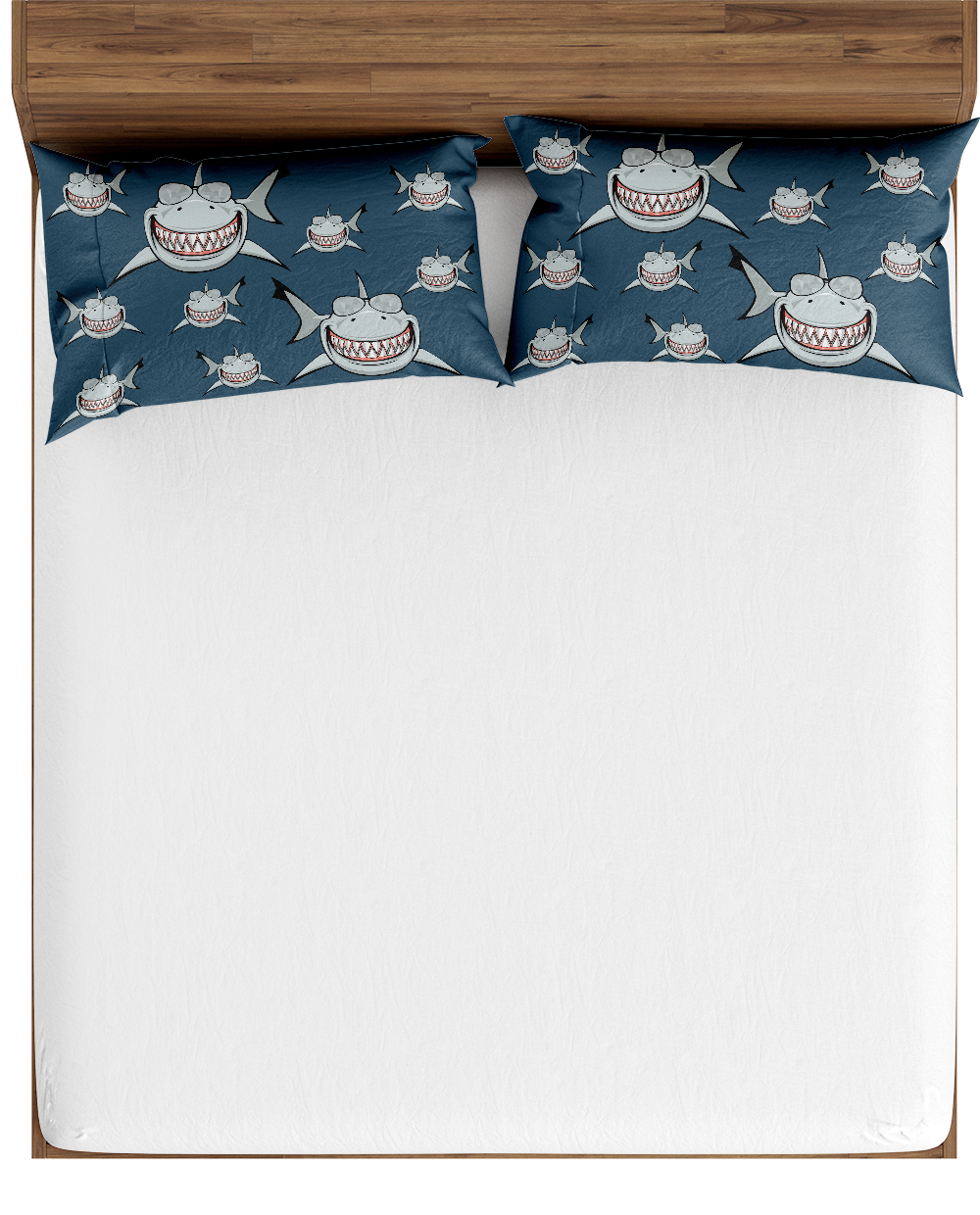 Snazzy Shark Bed Pillows