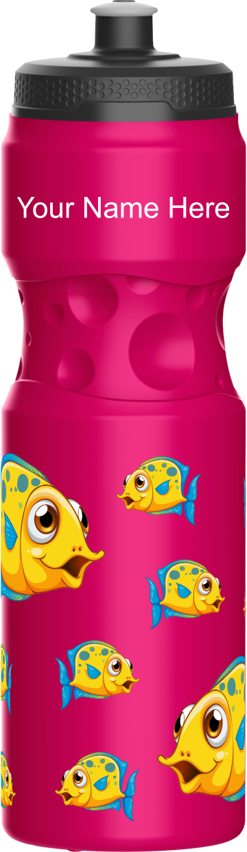 Fish Indigenous Design Water Bottles