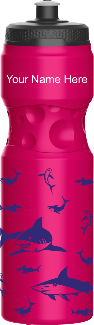 Swim With Sharks Water Bottles