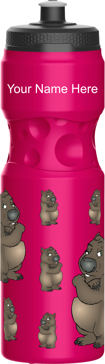 Wally Wombat Drink Water Bottles