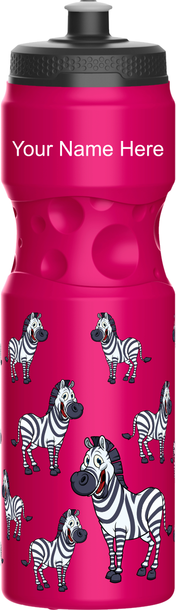 Ziva Zebra Water Bottles