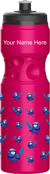 Blue Wren Water Bottle 11