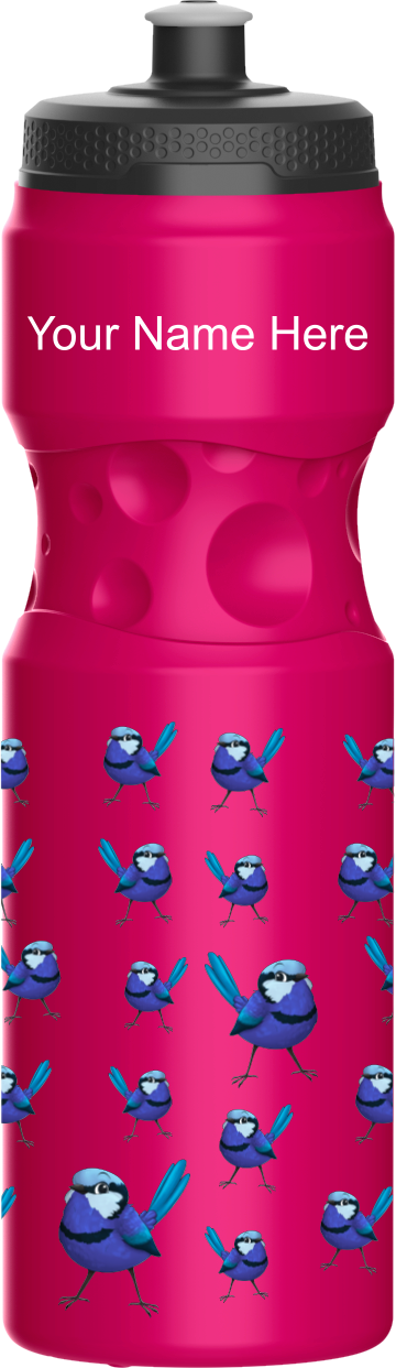 Blue Wren Water Bottle